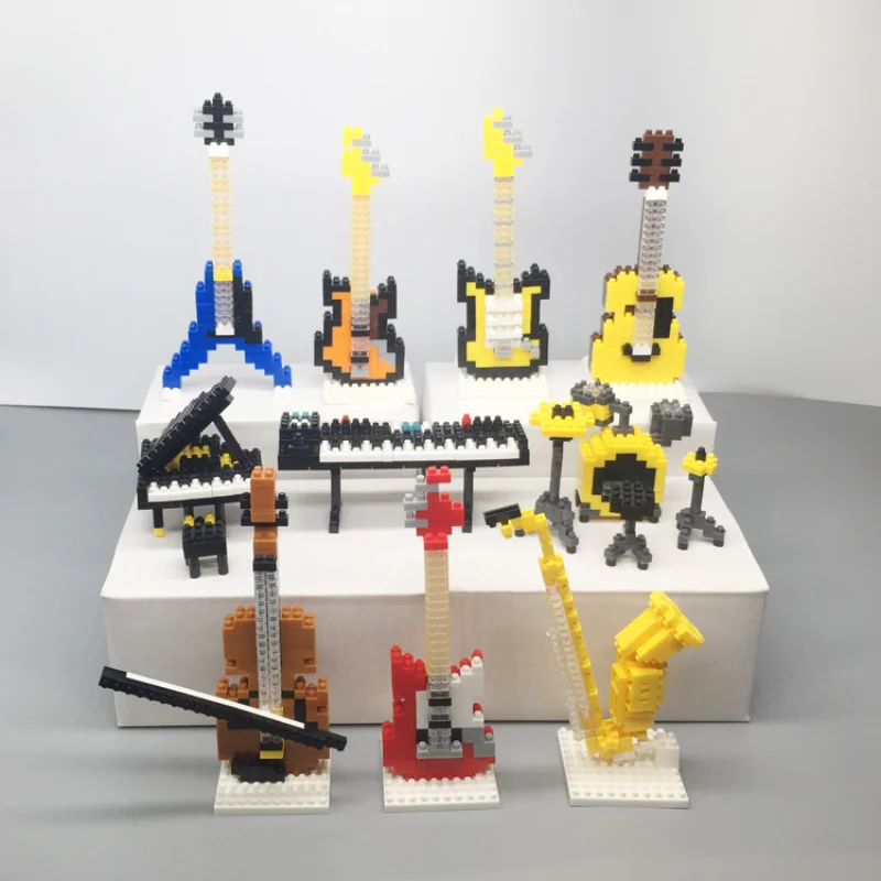 

New Product Small Particles Assembling Building Blocks Bathing Dolls Children's Creative Toys Link Blocks Children's Gifts