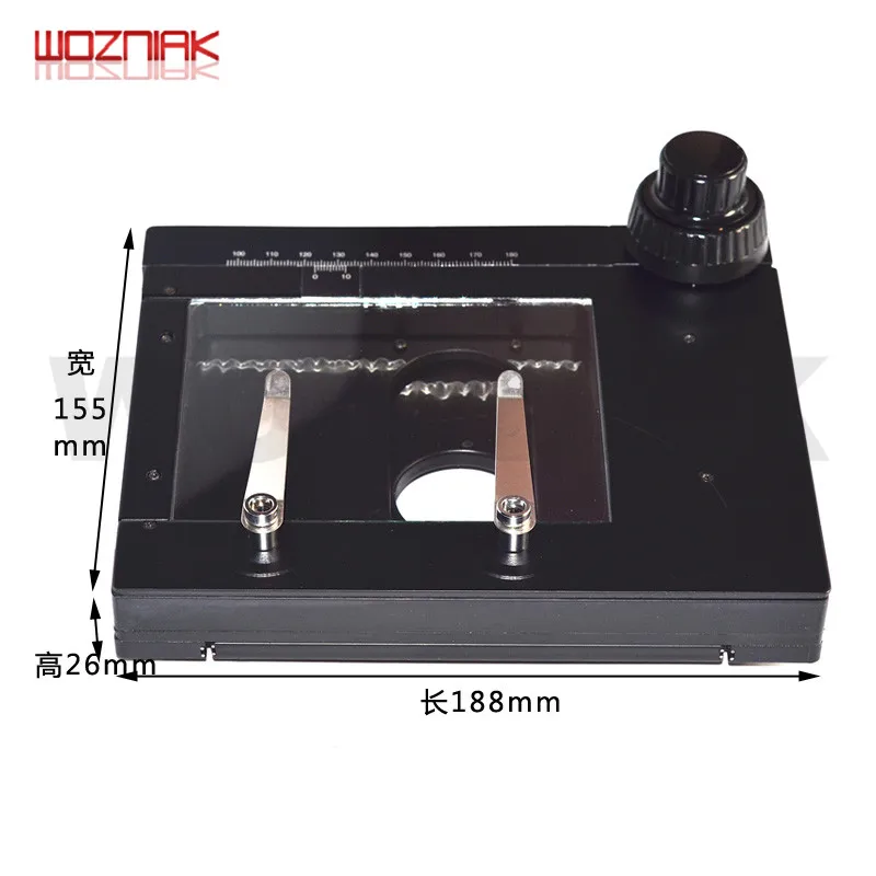 Микроскоп WOZNIAK точная настройка сцены основная точность переносная платформа