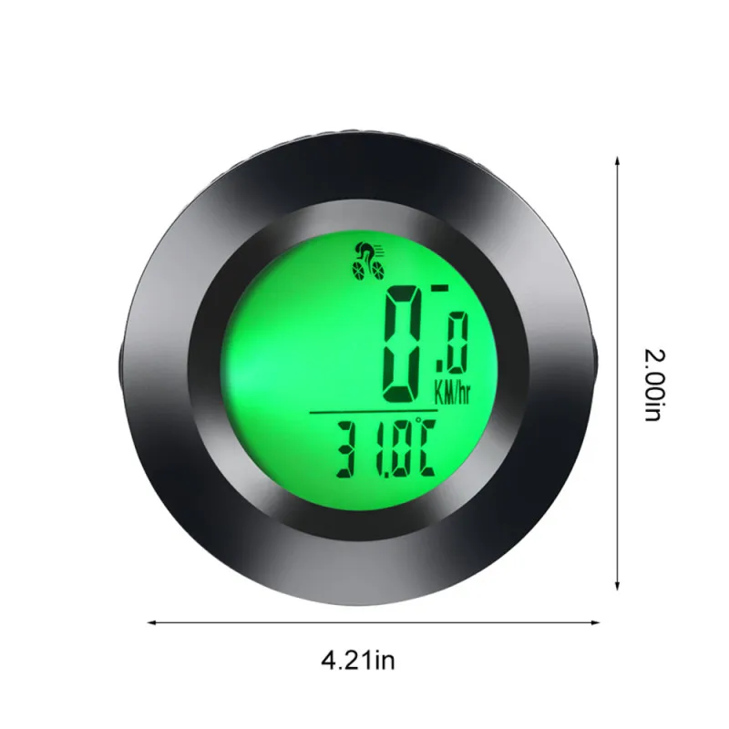 

Portable LCD Backlight Sensors Bicycle Speedometer Waterproof MTB Road Bike Computer Light Weight Bike Speedometer Accessories