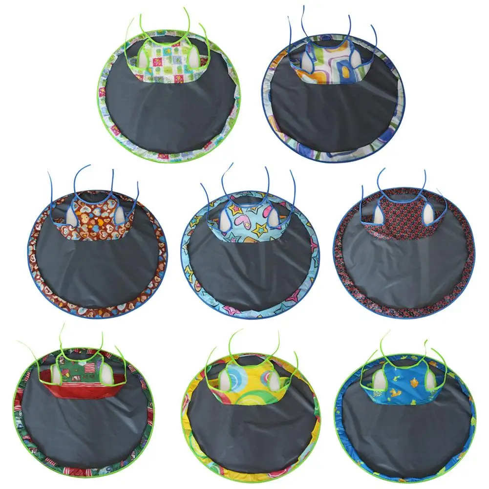 Baby Feeding Saucer Pad Mat Highchair Cover Anti-dirty Table Oxford Cloth Round Folding Chair Cushion | Детская одежда и обувь