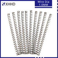 10pcs 1 0 mm wire dia od 5 6 7 8 9 10 12 13 14 15 y type rotor return compression pressure spring 10 100mm 304 stainless steel