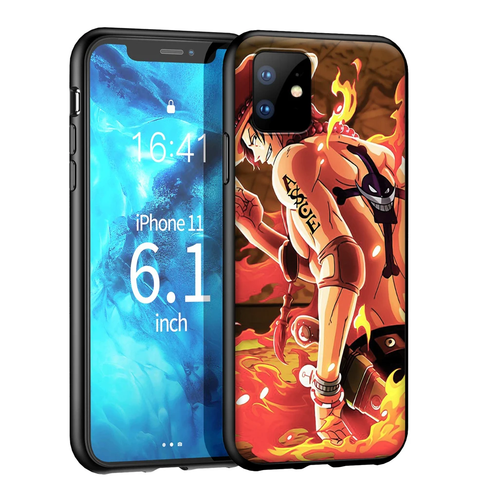 YIMAOC цельный Ace силиконовый мягкий чехол для iPhone 12 Mini 11 Pro XS Max XR X 8 7 6 6S Plus 5 5S