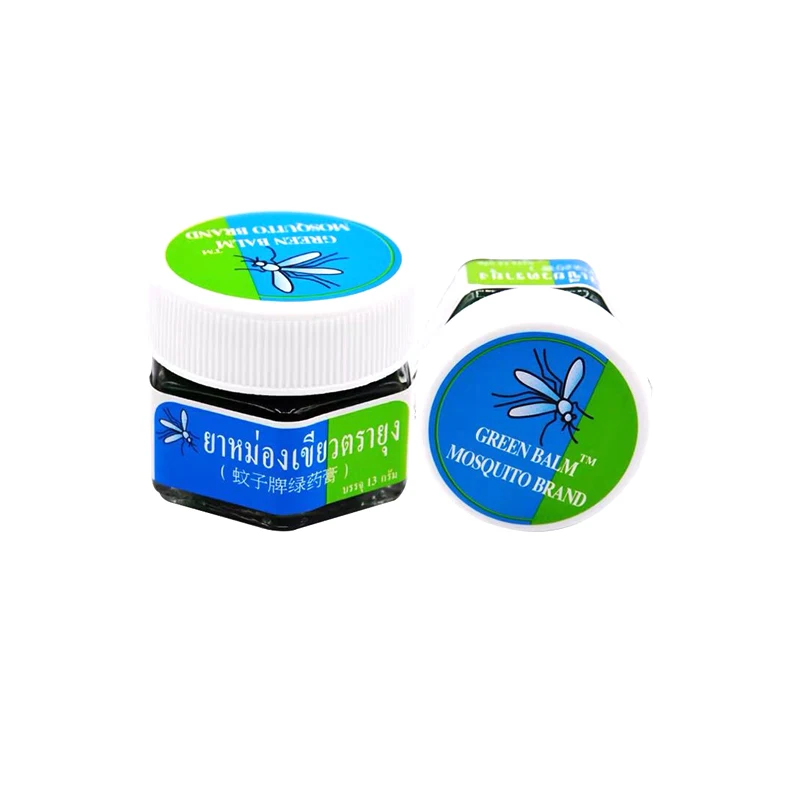 

1pcs Cool Cream 100% Original Thailand Herbal Green Ointment For Headache Toothache Dizziness Pain Relief Medical Plaster