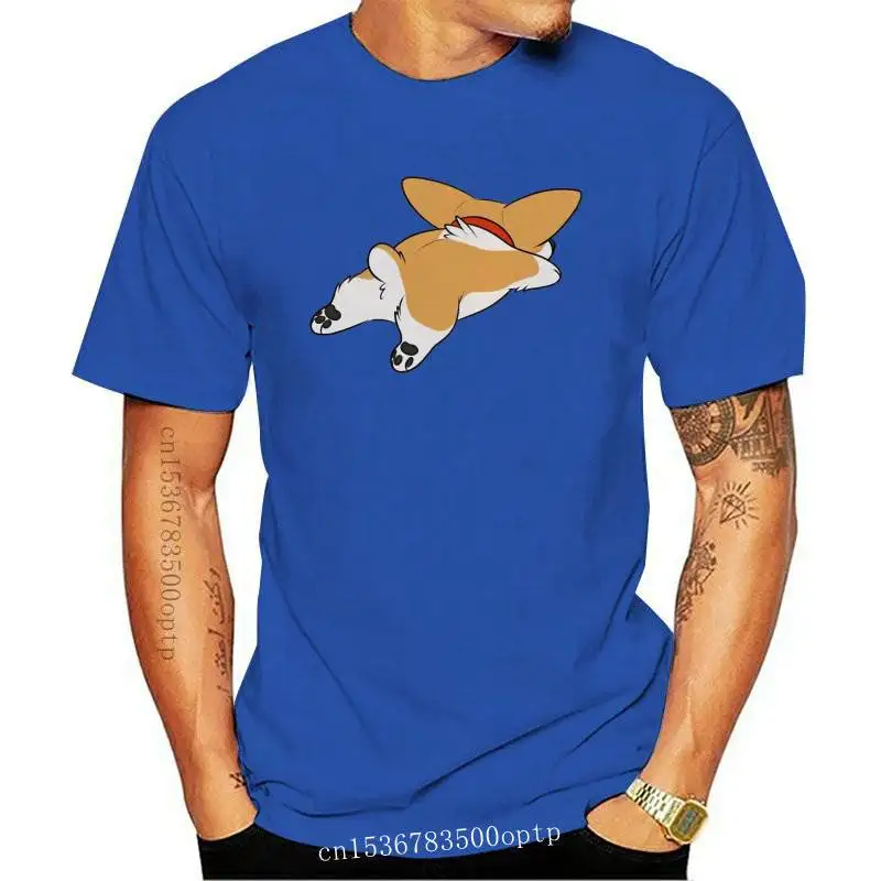 

Женская Летняя мода 2020, женская футболка в стиле Харадзюку, милые корги, женская модная уличная одежда, футболка с принтом животных, розовая ...