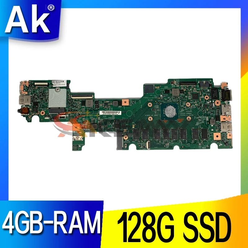 

Материнская плата для ноутбука Lenovo Thinkpad Yoga 11E 5-го поколения 448.0DA06.0011 17833-1 с N4100 4GB-RAM 128G SSD 100% полностью протестирована