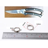 5pcslot secateurs torsion spring 1 8mm nickel plating wire with custom service