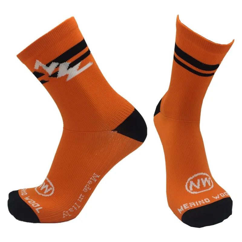 Новые спортивные носки для бега компрессионные велосипедные мужские женские