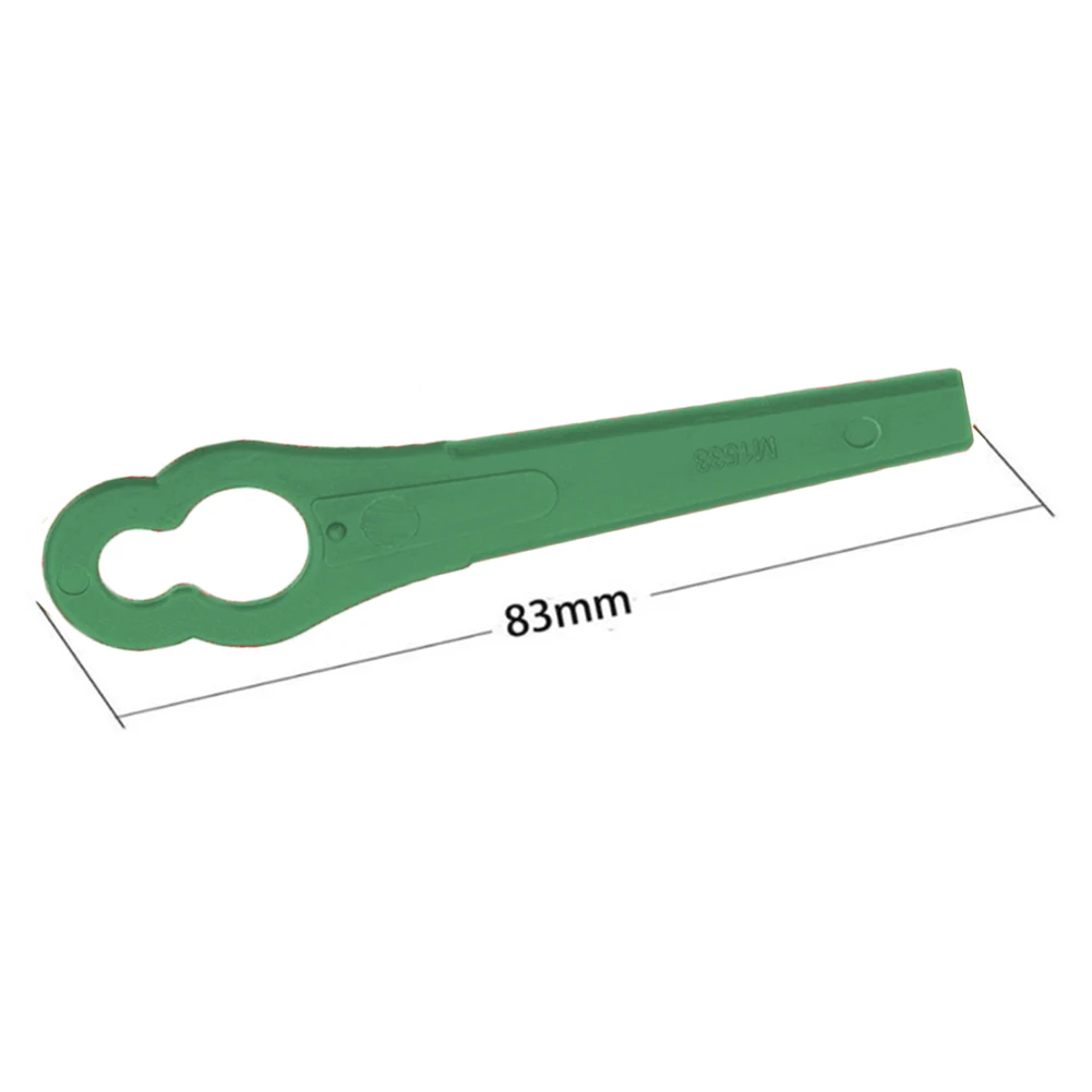 

100Pcs Lawn Mower Replacement Plastic Cutter Practical Gourd Type MultiFunctional Convenient Blade for Grass Trimmer Brushcutter