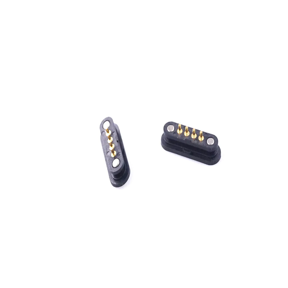 2 пары пружинных магнитных штырьков Pogo 4 штыря 5 мм сетка 1 ряд сквозные отверстия