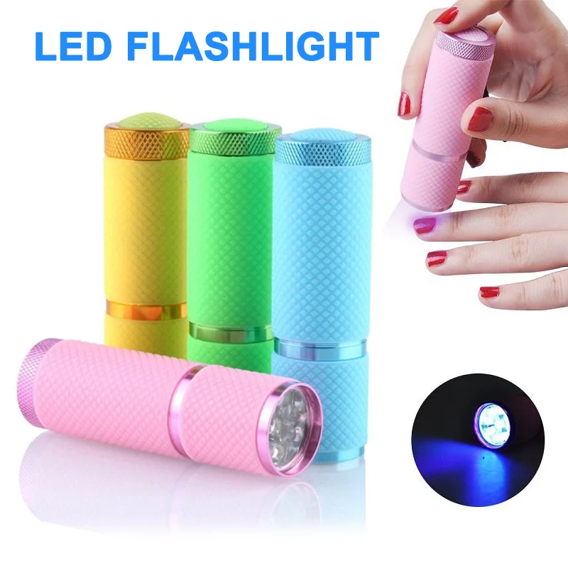 

1 Pcs 9 LED Flashlights Counterfeit Currency Detector with Straps EDF88