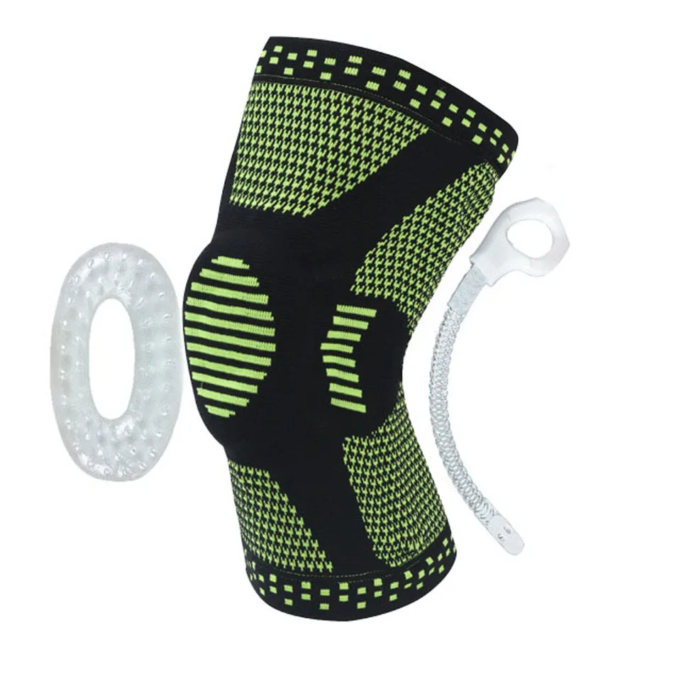 GOBYGO 1 шт. коленной чашечки протектор коленного бандажа силиконовый весна