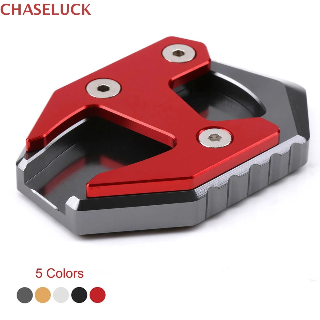 Мотоциклетные подставки Sidestand расширение площадка для увеличения стопы боковая