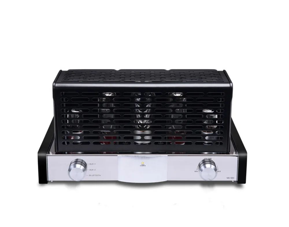 MS 50D усилитель Hi Fi Bluetooth Ламповый 2 1 канала Amp вакуумный ламповый поддержка блютуса