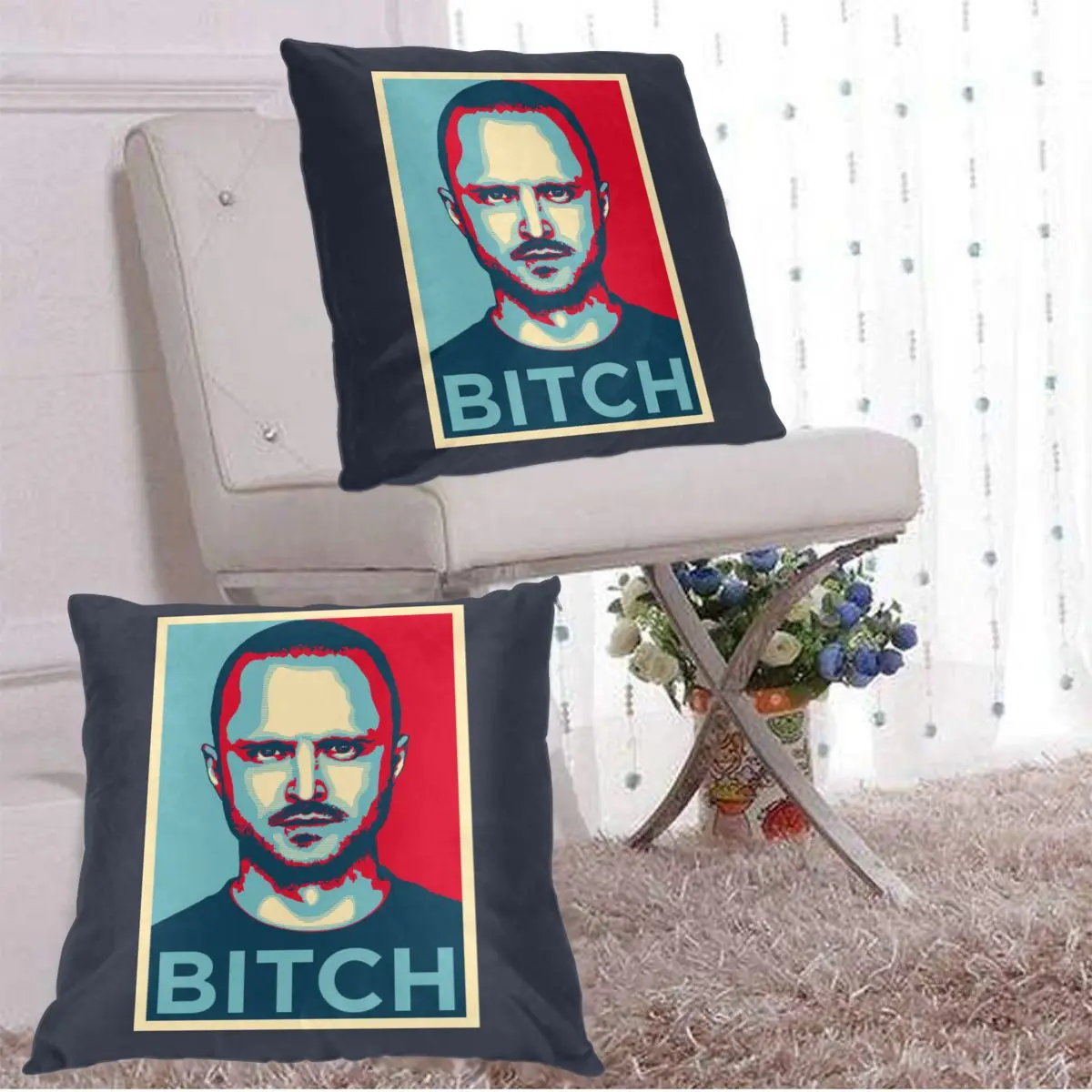Диванные подушки Чехол Джесси Пинкман BITCH Диван декоративные накидка для | Дом и