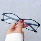 Готовой Стекло es рамка Для женщин элегантные Винтаж антибликовыми свойствами светильник около зрения Стекло для мужчин-100 до-350 градусов очки для близоруких