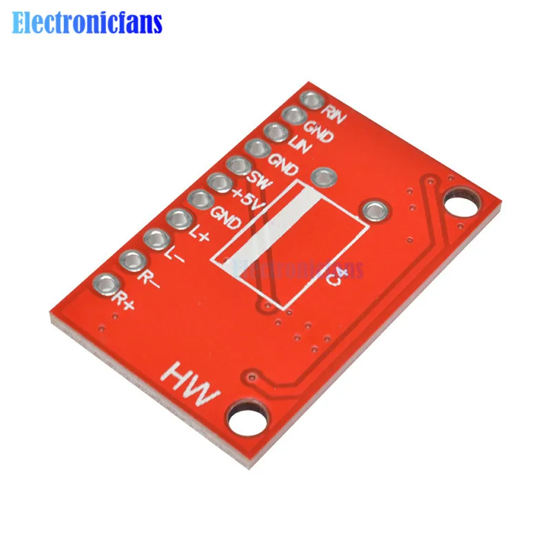 PAM8403 Супер Мини цифровой усилитель плата 2*3 Вт Класс D Цифровой 2 5 в до В мощности