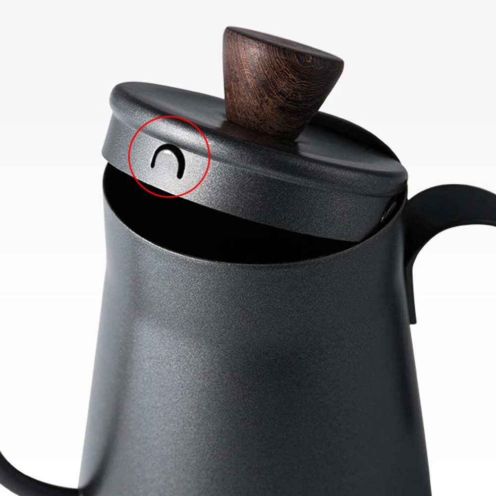 400 мл винтажный мини из нержавеющей стали тефлоновый кофе капельница чайник