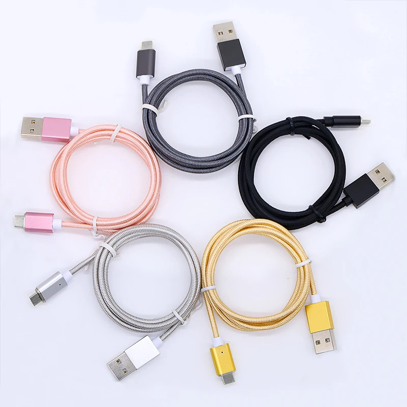LED Magnetic Cable Micro usb Type C Super Fast Charging Phone Microusb Type-C Magnet Charger c For iphone huawei xiaomi | Электроника