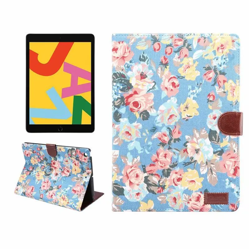 

Кожаный чехол для IPad 7 Pro 10,2 дюйма 2019 модный Тканый дизайн PU Leahther чехол для планшета умный флип-кронштейн чехол с подставкой Чехол + ручка