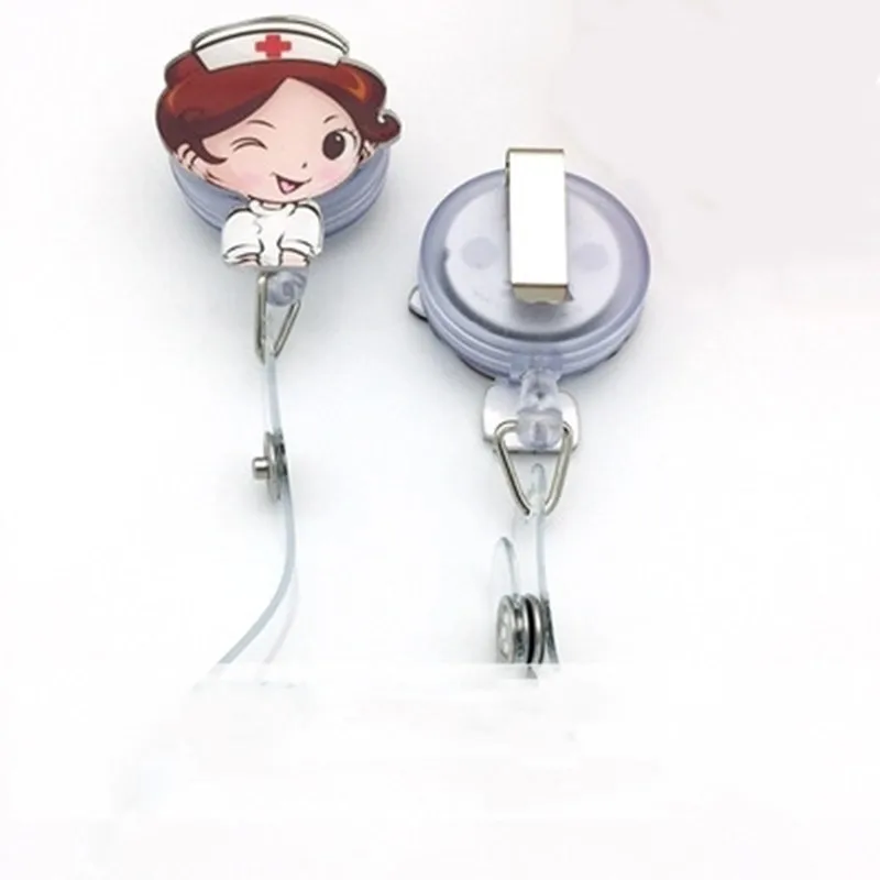 Милый выдвижной держатель значка катушка для идентификационной Карты студента