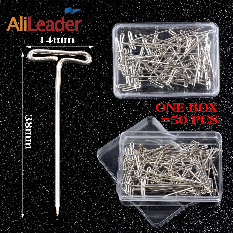 Alileader T Pins инструменты для изготовления париков длинные Т-образные булавки на