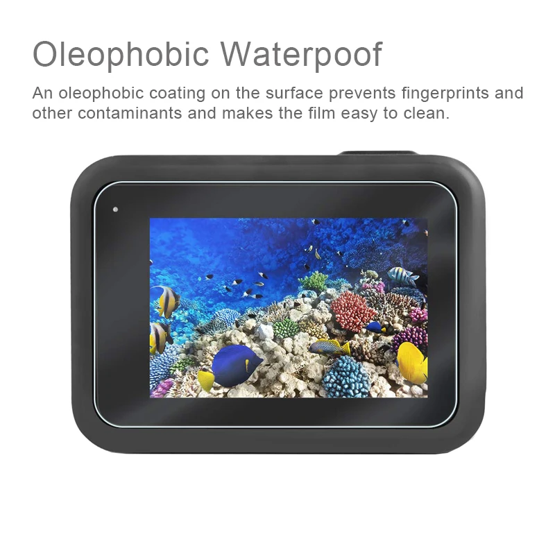 Защитная пленка для экрана GoPro Hero 8 черные аксессуары защитная закаленное стекло