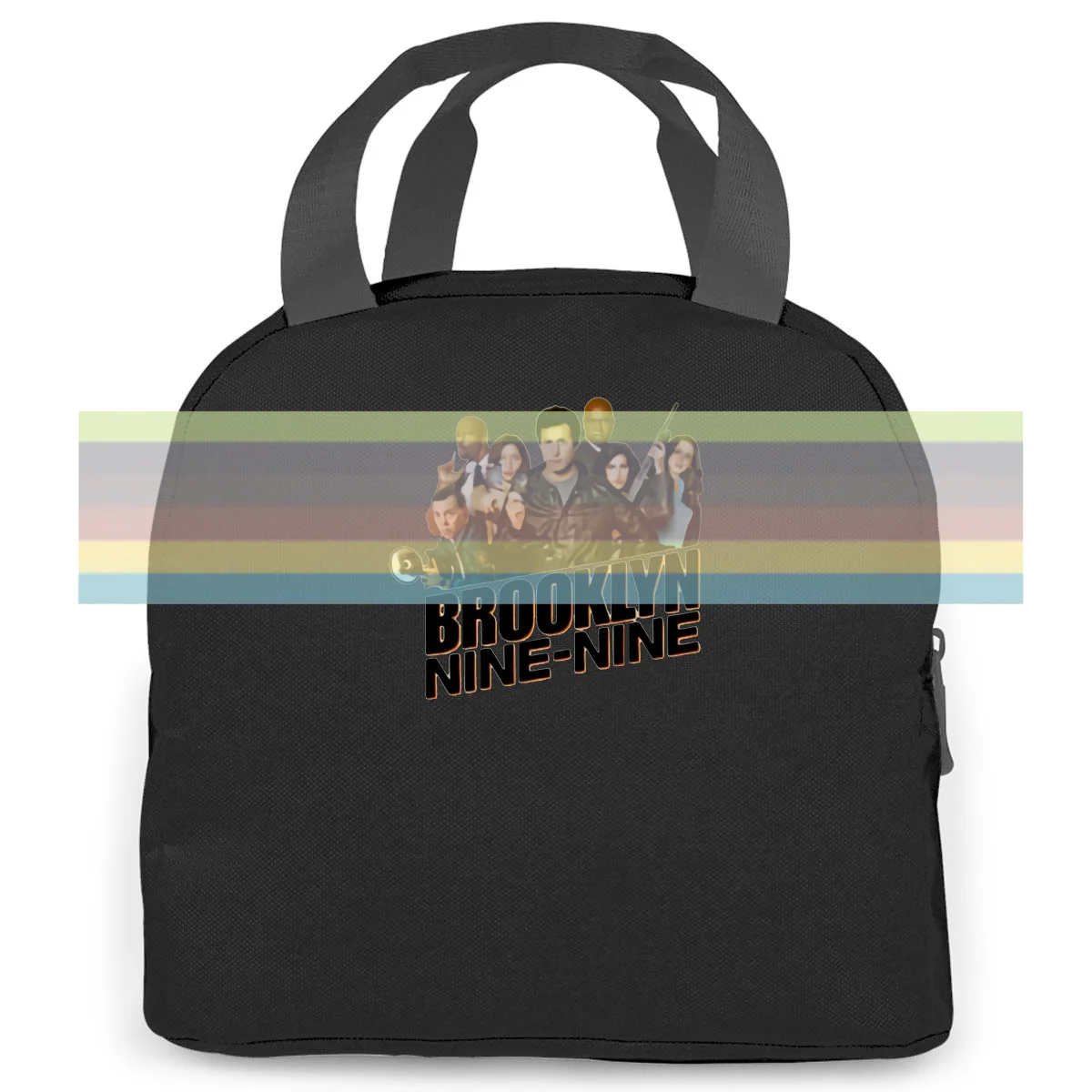 

Tv Show Brooklyn Nine Nine White Regular women men Portable insulated lunch bag adult student