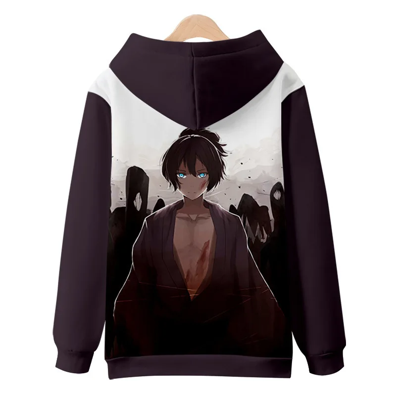

2021 New Cartoon Anime Noragami 3D Print hoodie Sweatshir Autumn Winter Men/Women Fashion Harajuku Long sleeve Pullover Clothes