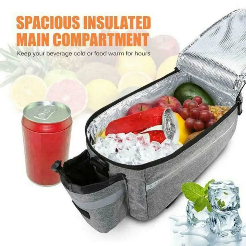 

High Capacity Bicycle Bags Bicycle Seat Rear Bag Waterproof Bike Pannier Rack Pack Carrier Shoulder Bicycle Accessories