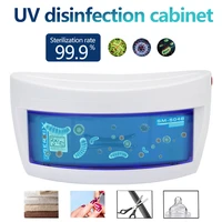 uv sterilizer disinfection cabinet ultraviolet light for manicure tweezers professional nail tool dry air sterilizezation box