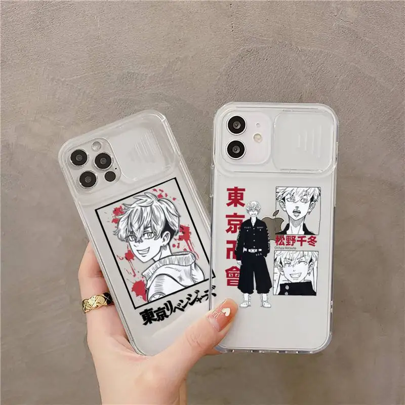 

Matsuno Chifuyu Tokyo Avengers Phone Case Transparent Camera Protection for iPhone 12 11 8 7 se 2020 mini pro X XS XR MAX Plus