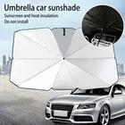 Складной автомобильный солнцезащитный зонт, интерьер, солнцезащитный козырек на лобовое стекло, солнцезащитный козырек на переднее окно, солнцезащитный козырек, зонт, аксессуары для автомобиля