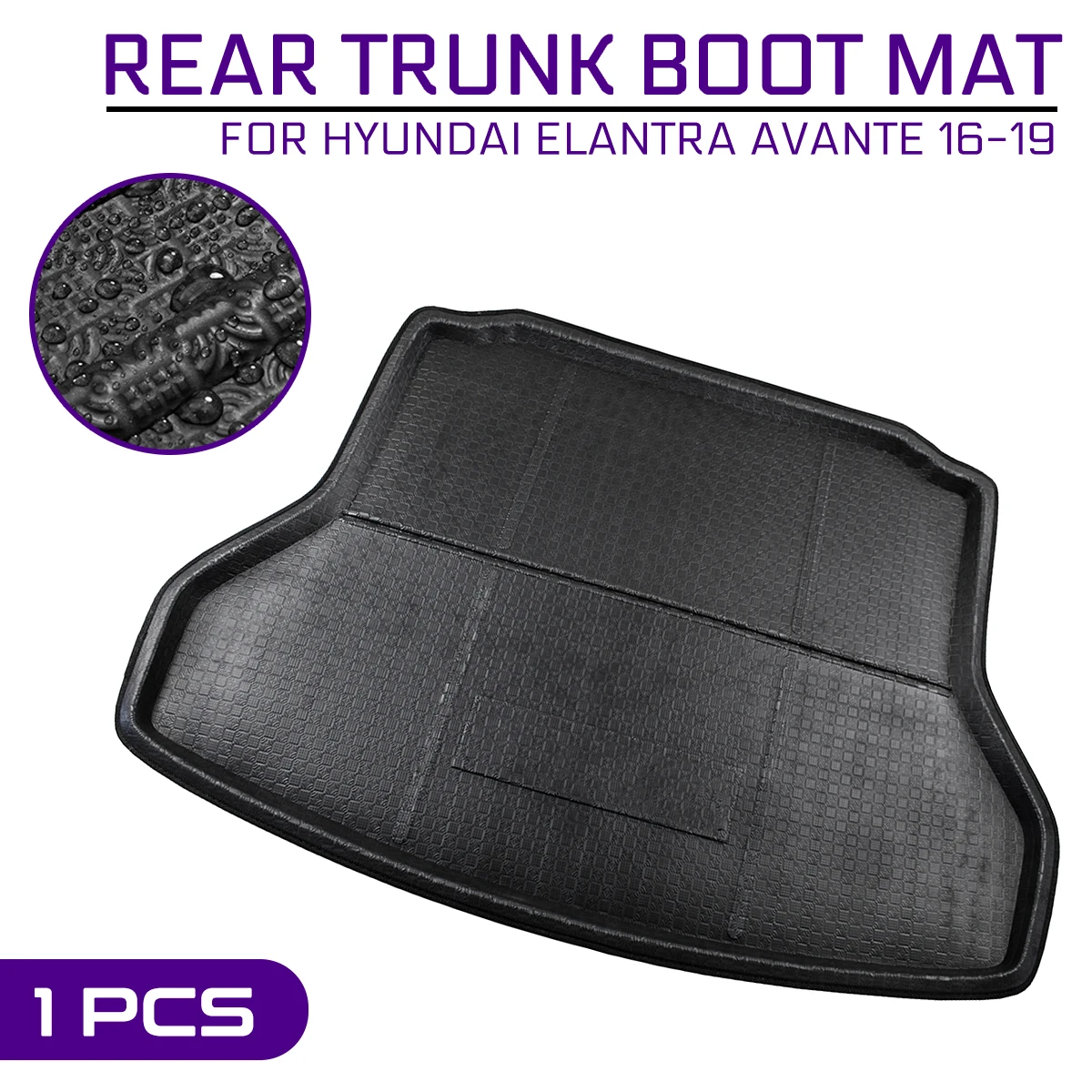 Напольный коврик для автомобильного грузового лайнера поднос багажника матовый