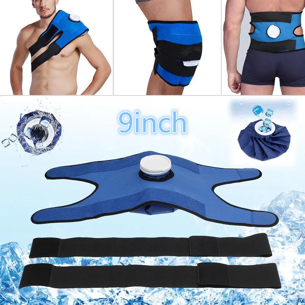 Pain Relief Therapy Reusable Ice Bag Pack+Wrap Belt for Knee Shoulder Back SDFA88 | Красота и здоровье