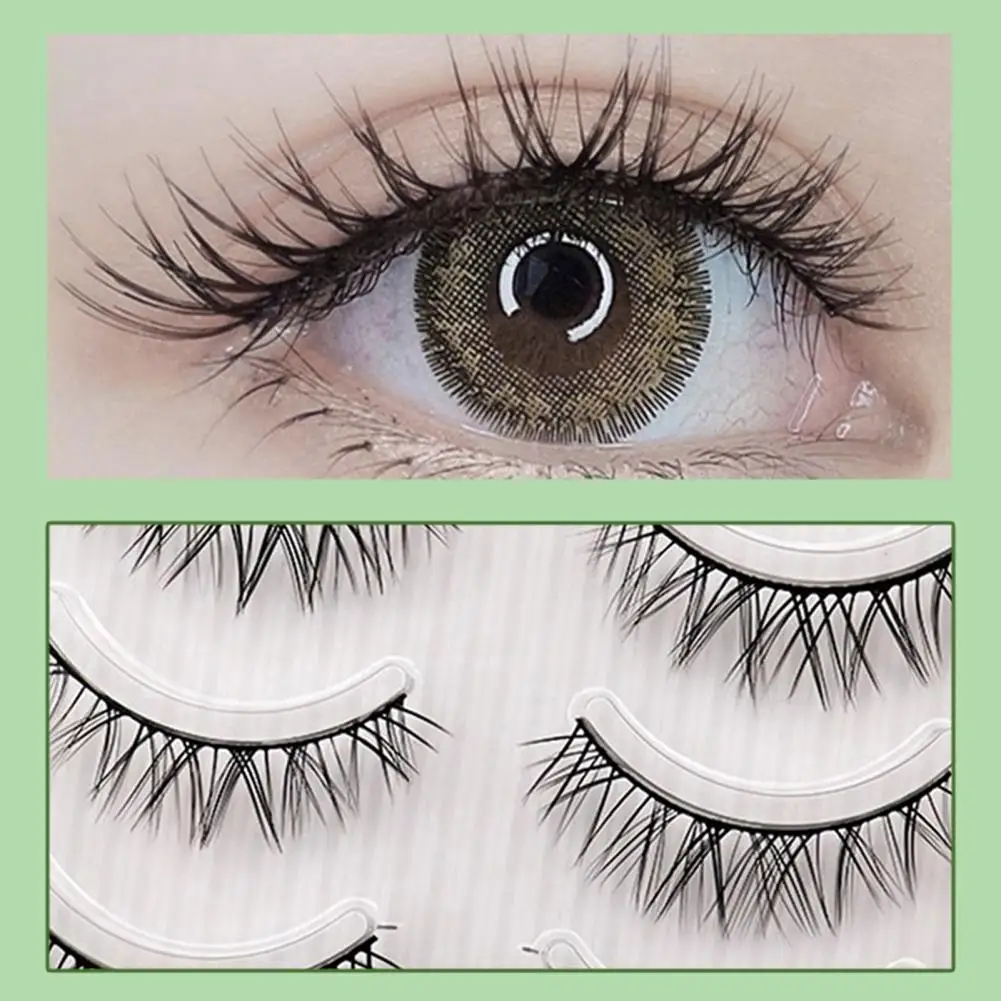 Накладные ресницы волокно макияж подводка для глаз эффект красивый модный