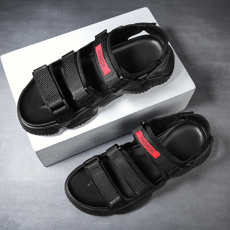 

Men Fashion Sandals Sandalias Playa Hombre Sandalet Erkek Sandles For Men Summer Sandals Leather Classic Roman Sandale Homme Ete