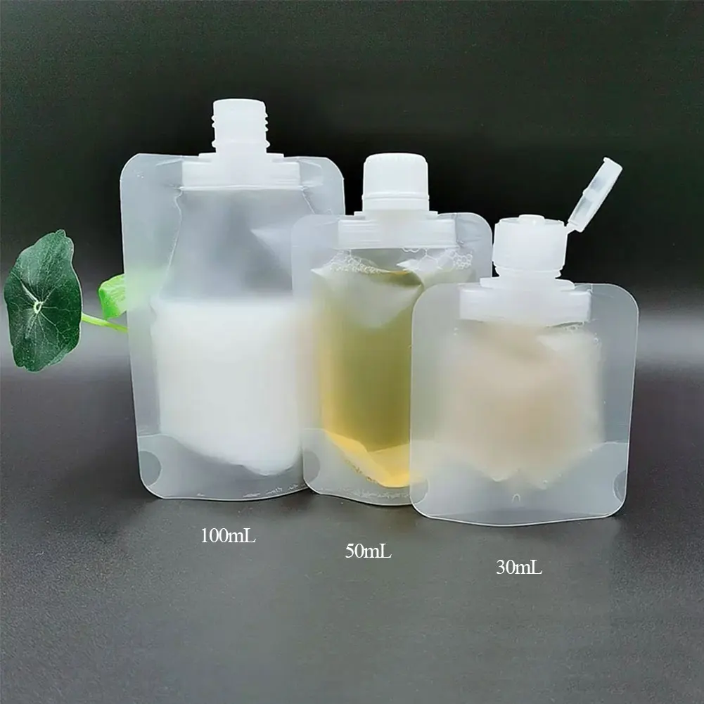 30/50/100 мл портативная дорожная Бутылка для жидкости прозрачная водонепроницаемая