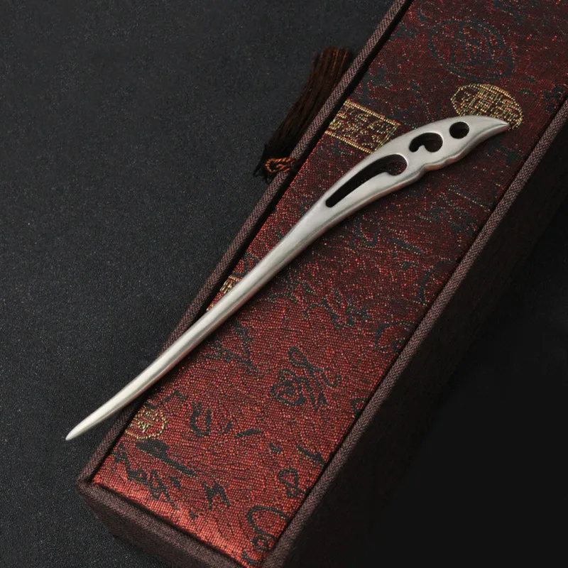 Длинные украшения для волос ручной работы из стерлингового серебра 925 пробы