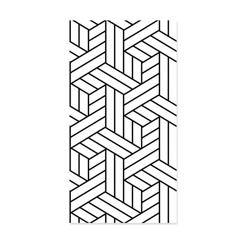 

Nordic style wallpaper ins TV background black and white grid geometric bedroom living room modern simple web celebrity wallpape