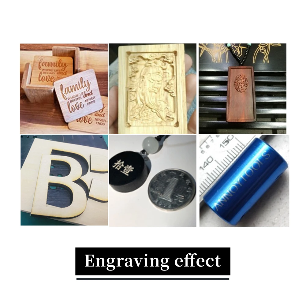 ЧПУ 3040 гравировальный станок 80 Вт лазер 500 шпиндель металлический фрезерный