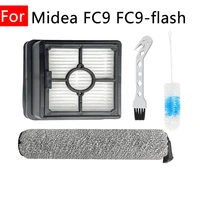 for midea eureka fc9 fc9 flash x8 smart home parts roll brush hepa filter kit washing machine robot vacuum cleaner accessories