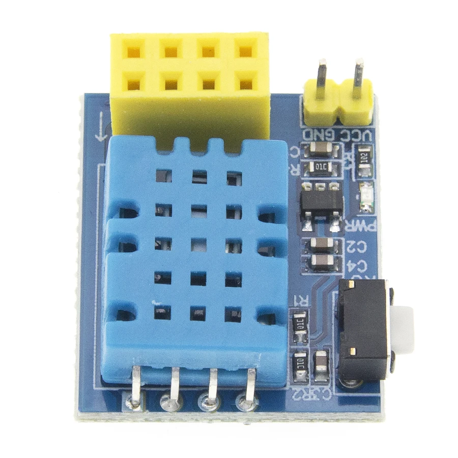 Модуль адаптера датчика температуры и влажности ESP8266 ESP-01 ESP-01S ESP01 DHT11 для Wi-Fi Smart Home