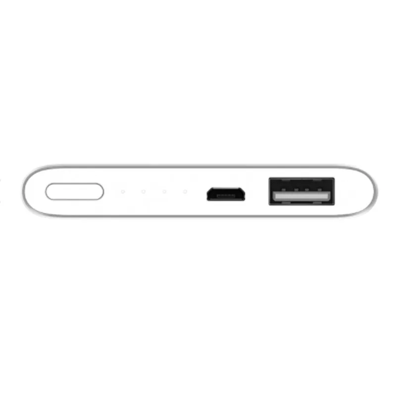 Xiao mi mobile power 5000 mAh power bank портативное зарядное устройство 2 батарея для usb-порта внешний mi power Bank 5000 mAh