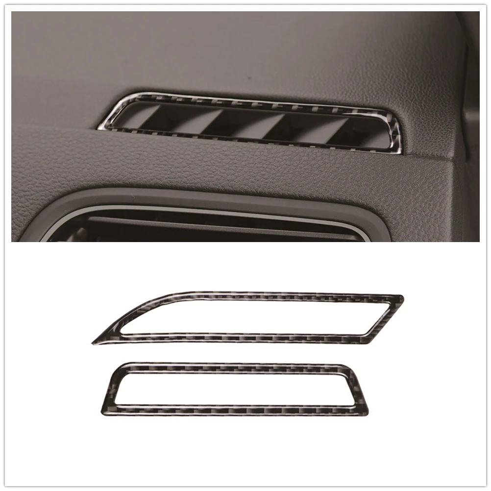 Наклейки на автомобиль для Golf 7 2013 2017 из углеродного волокна передняя Боковая