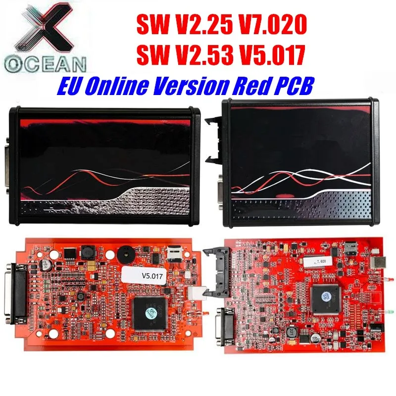 EU Online V7.020 SW V2.25 4LED 7 020 V5.017 V2.53 V2 2 53 5 017 No Tokes Limited BDM Рамка ECU