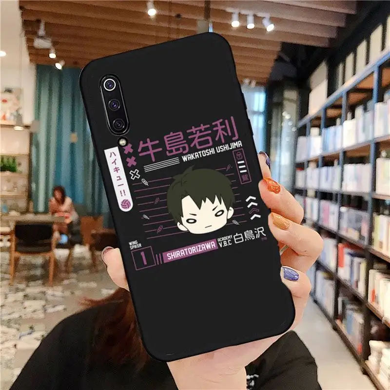 

Ushijima Wakatoshi Shiratorizawa Phone Cases For Xiaomi Redmi 7 9t 9se k20 mi8 max3 lite 9 note 8 9s 10 pro