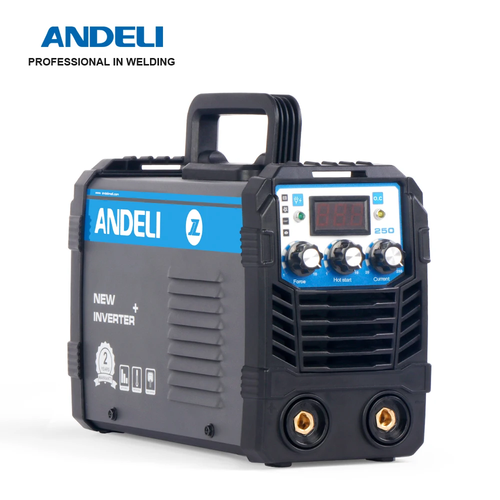 ANDELI ARC-250E ARC-250MINI SMAW MMA Stick сварочный аппарат легкий Инвертор постоянного тока