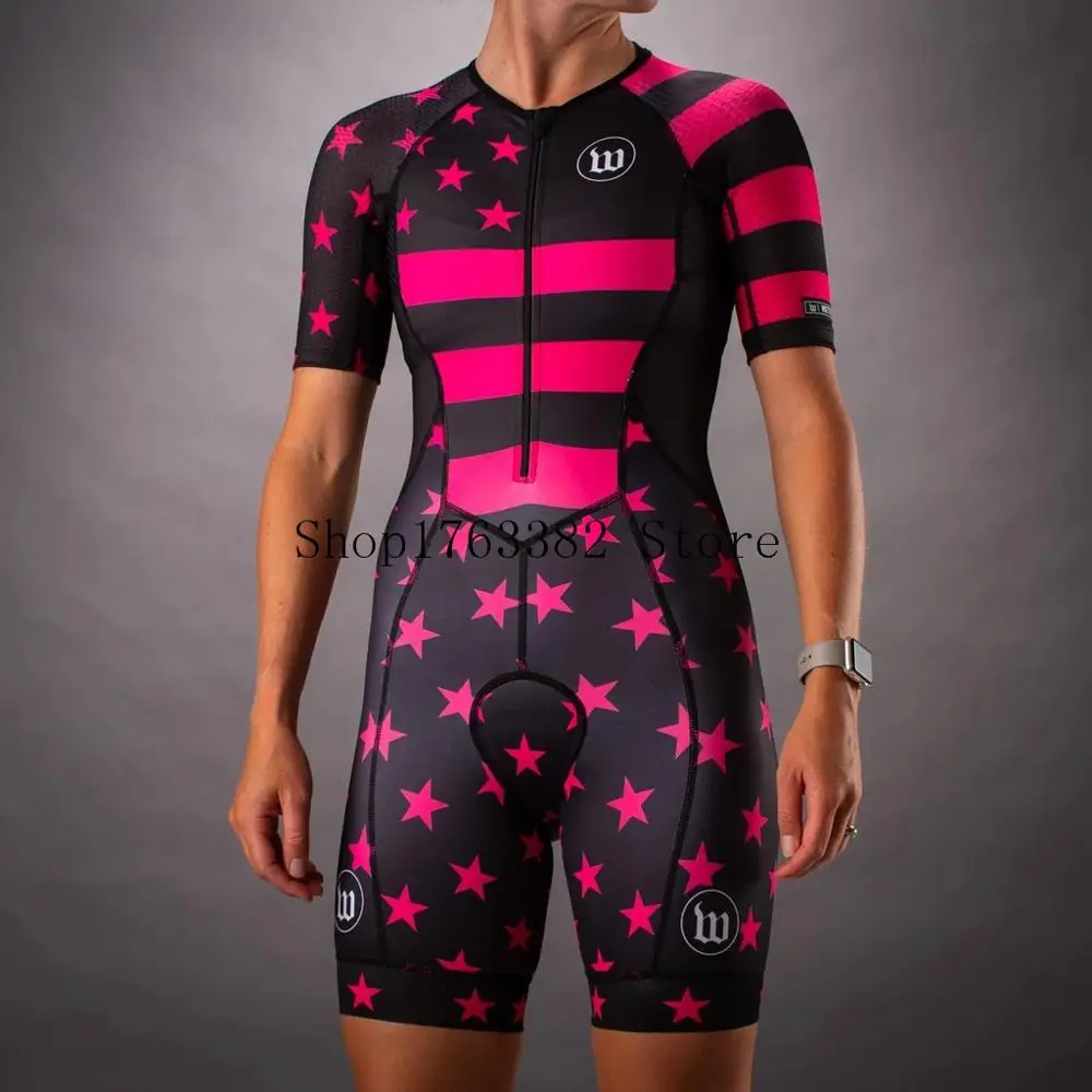 Женский костюм для триатлона велоспорта в стиле ретро 2020|Велосипедные комплекты|