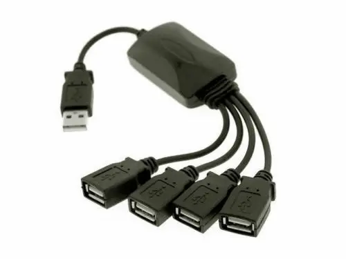 

Смарт-хаб, 4 порта USB 2,0, для ПК, планшета