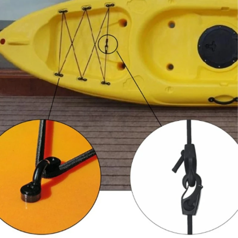 Новая распродажа набор эластичных канатов для Каяка оснащения резиновой лентой